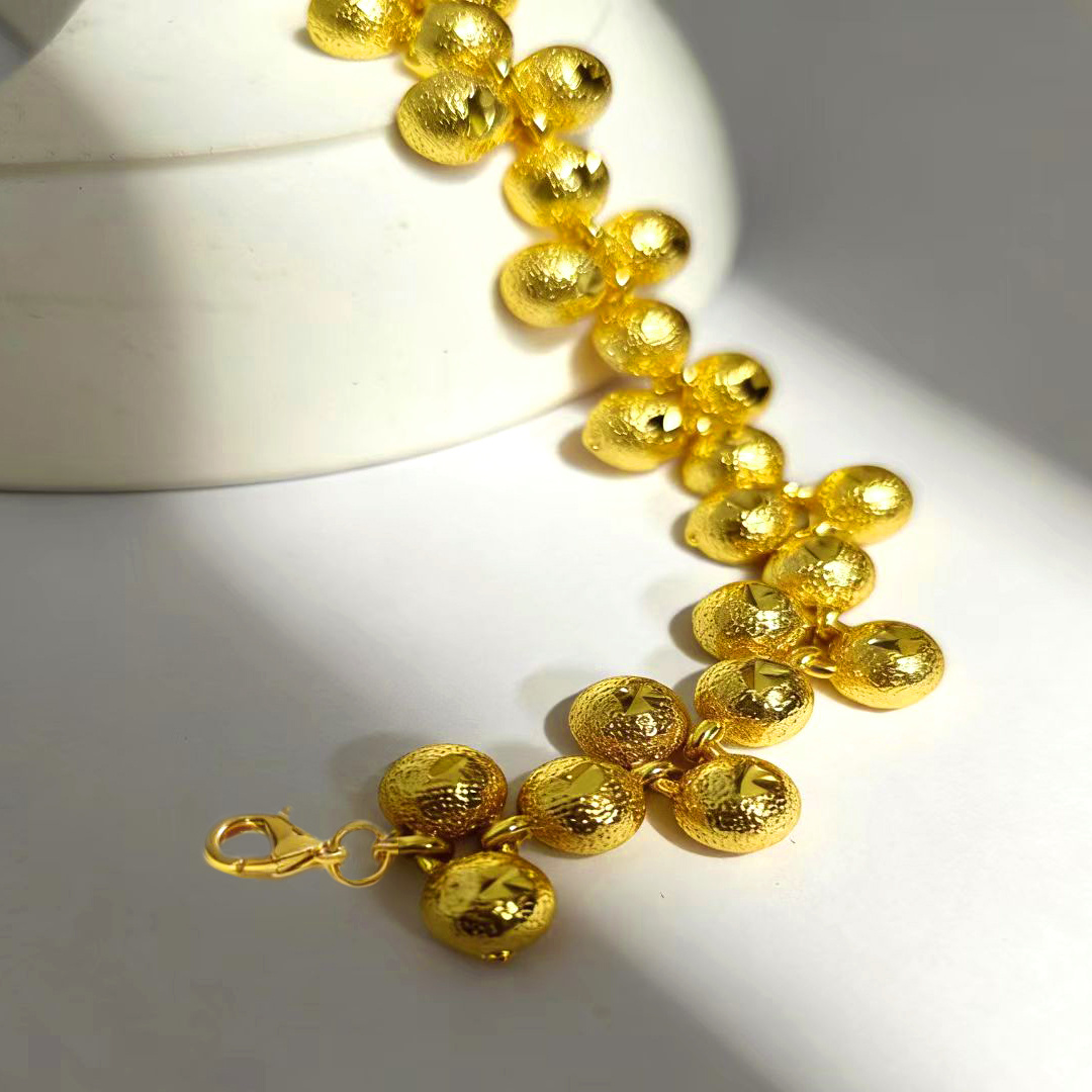 24k Gold-plated Copper Bracelet