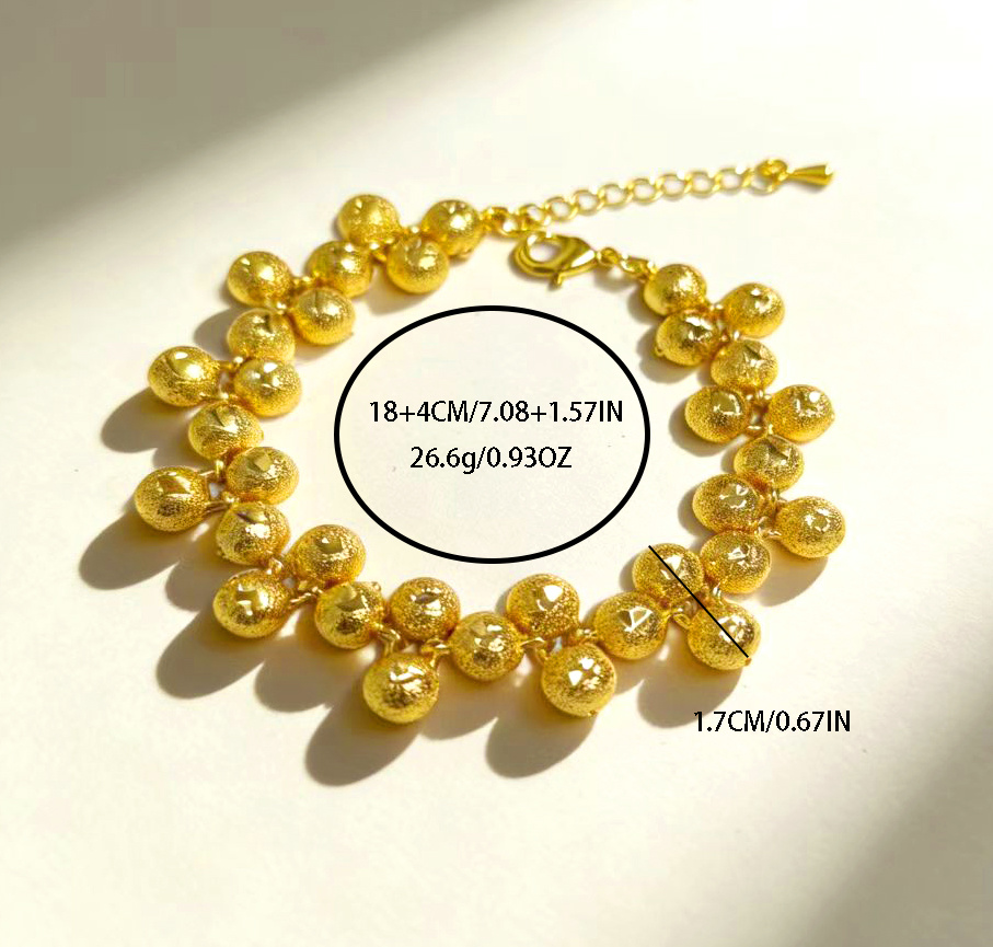 24k Gold-plated Copper Bracelet