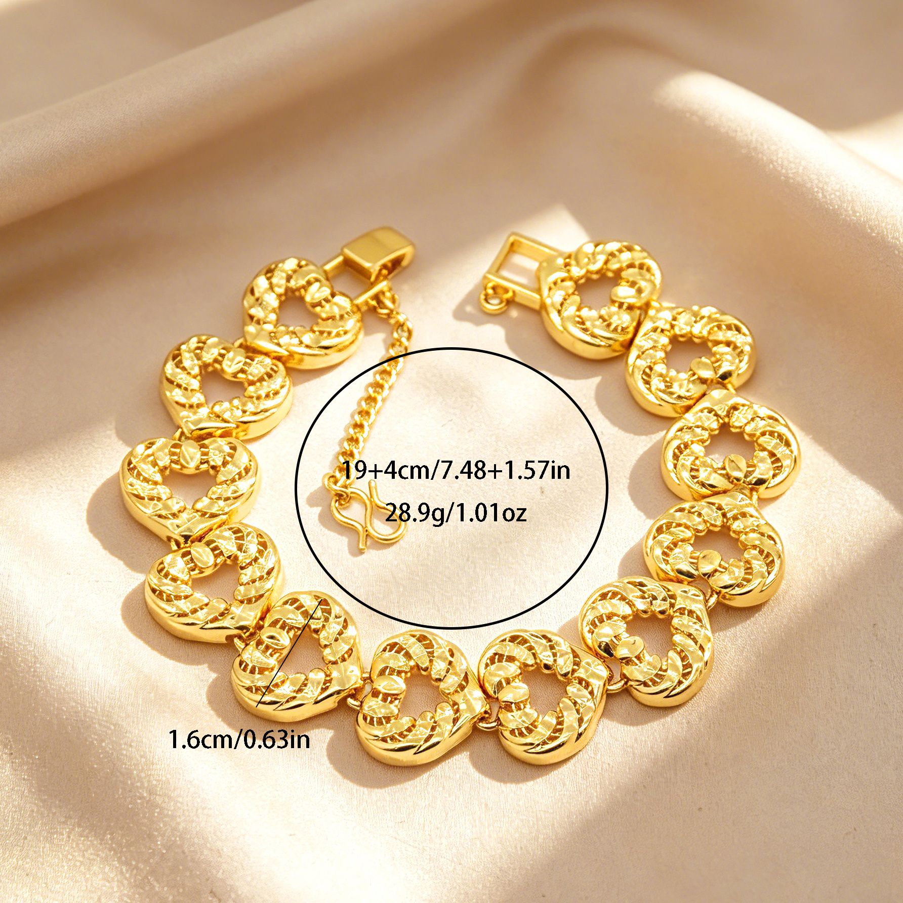 [Copy]24k Gold-plated copper Bracelet