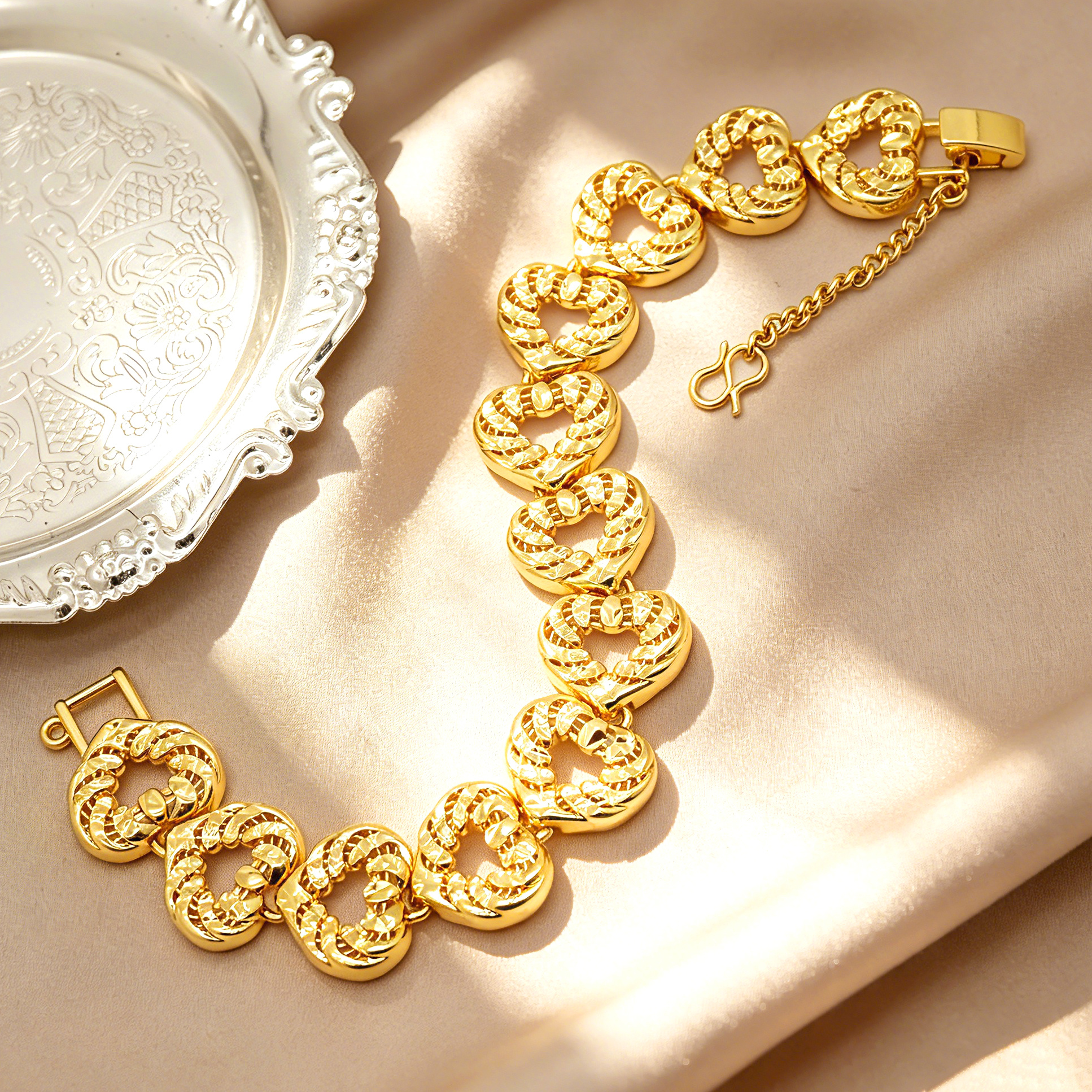 [Copy]24k Gold-plated copper Bracelet