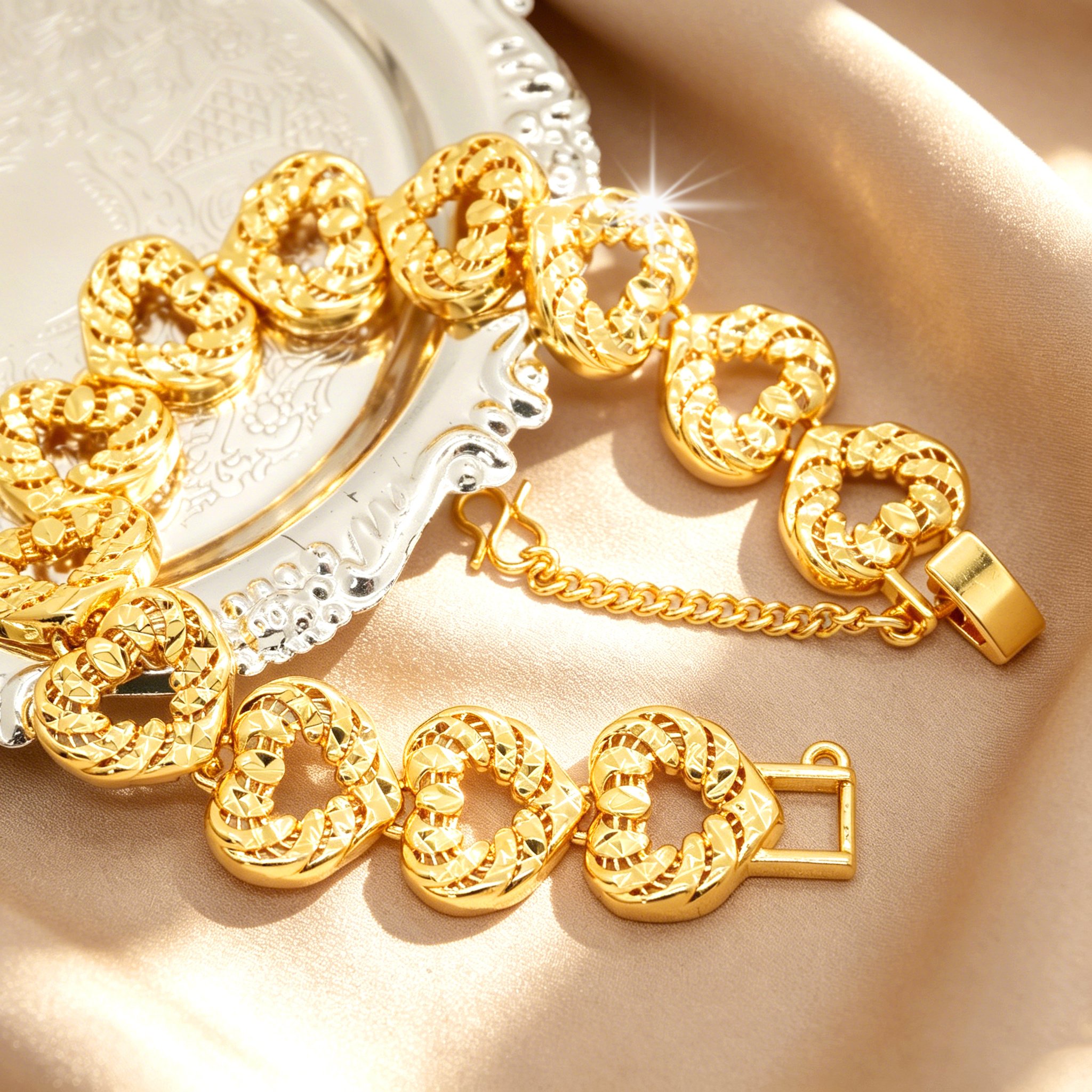 [Copy]24k Gold-plated copper Bracelet