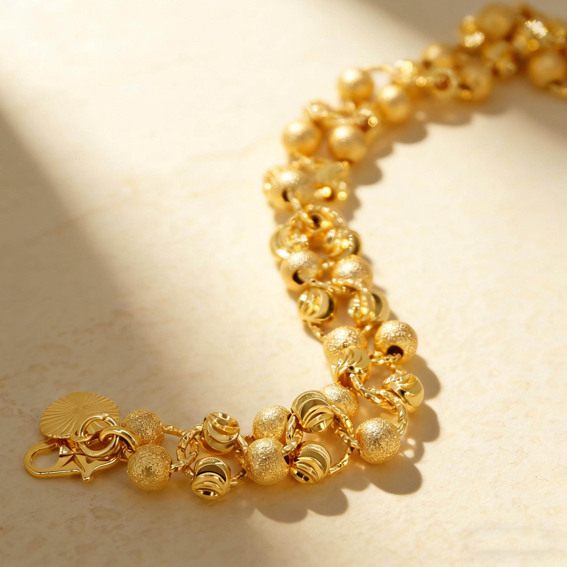 24k Gold-plated Copper Bracelet