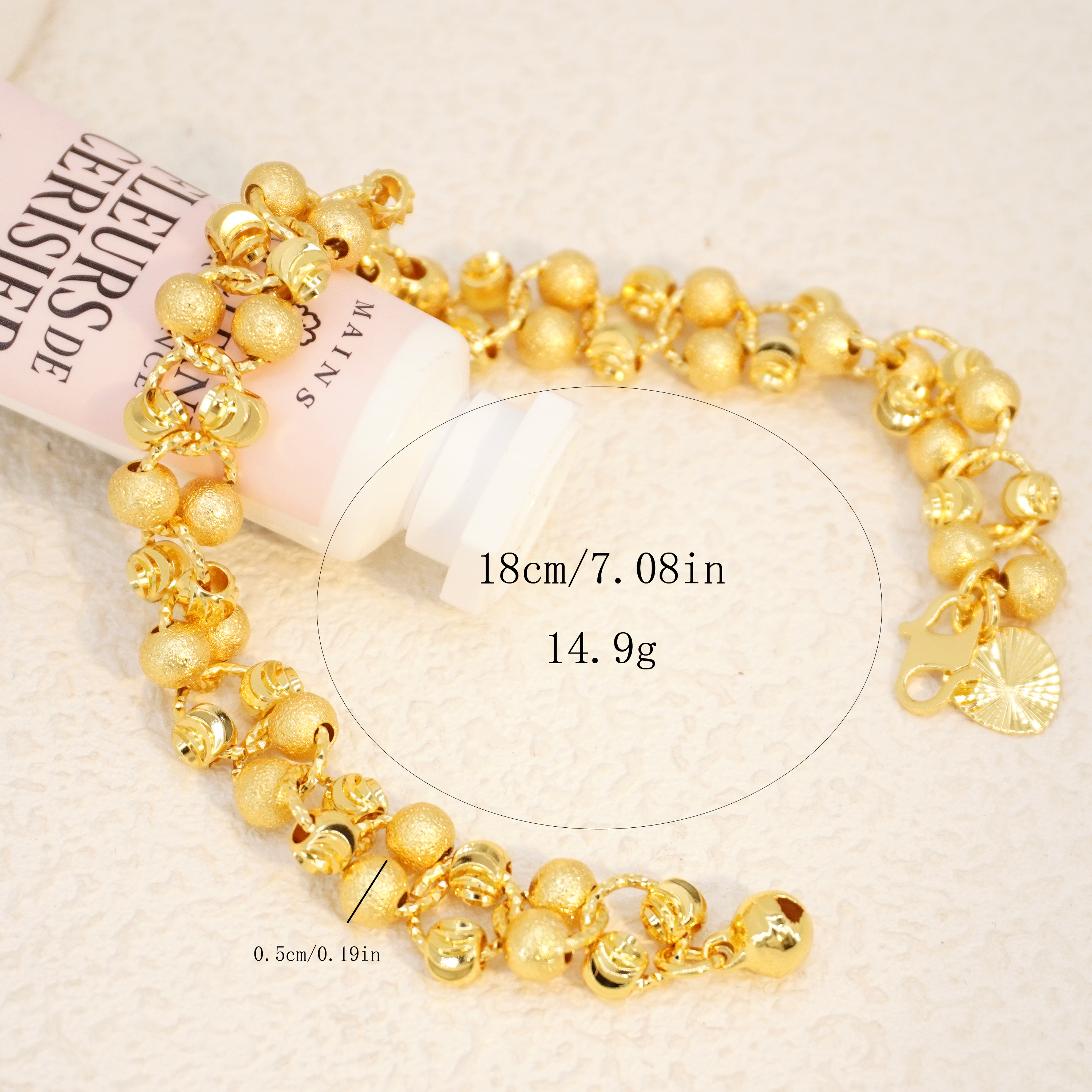 24k Gold-plated Copper Bracelet