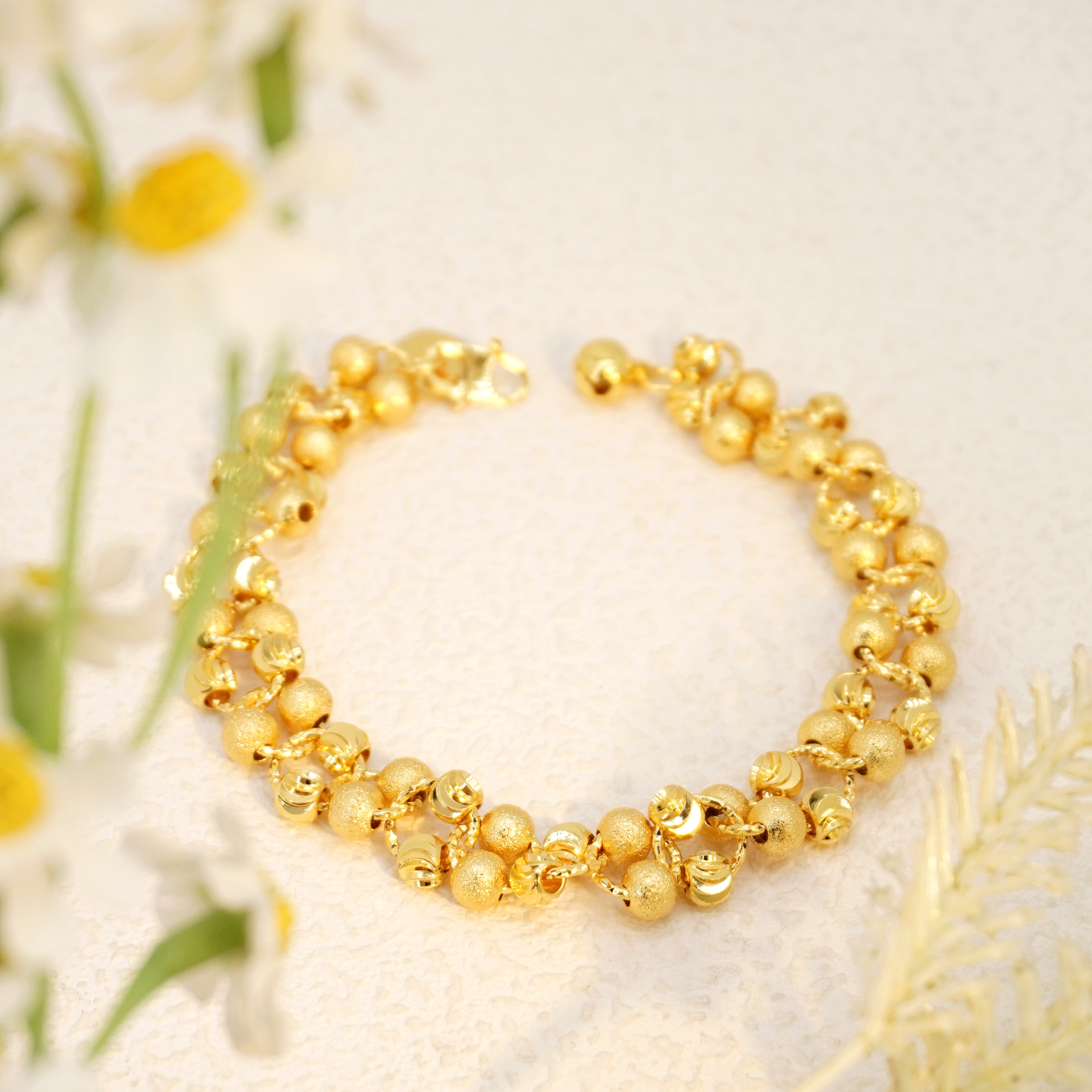 24k Gold-plated Copper Bracelet