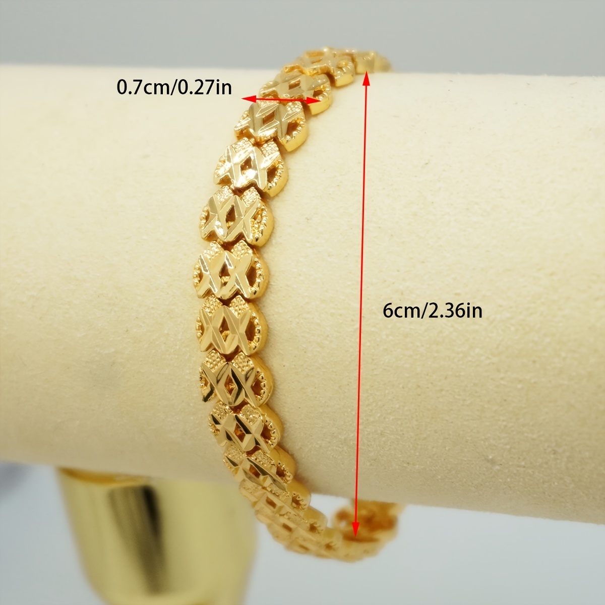 24k Gold-plated copper Bracelet