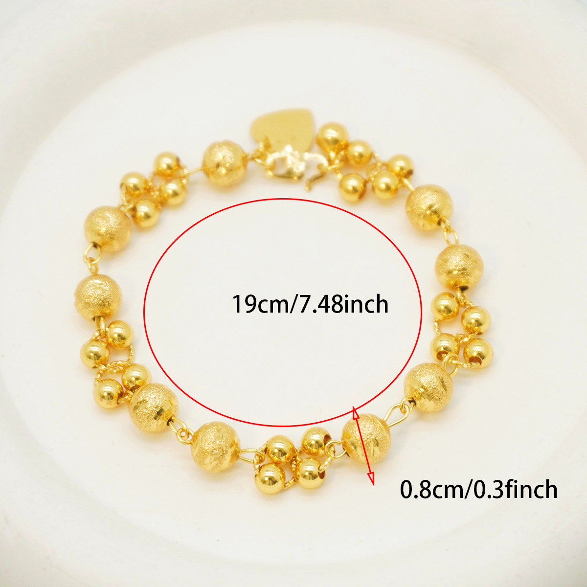24k Gold-plated Copper Bracelet