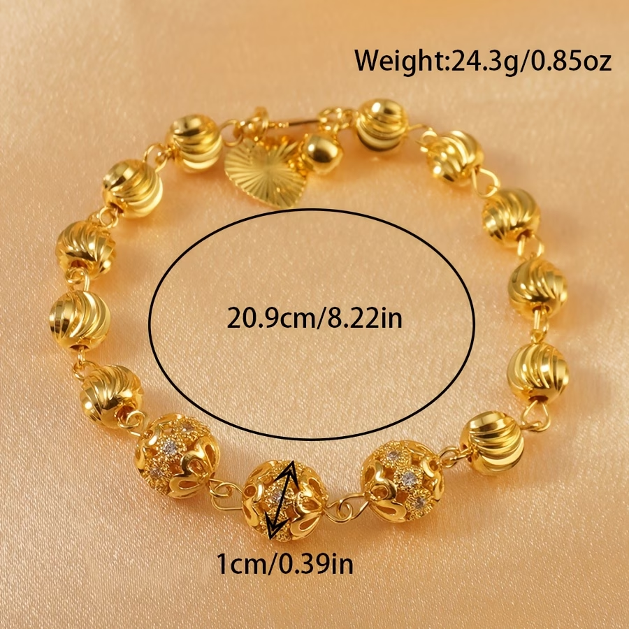 24k Gold-plated Copper Bracelet