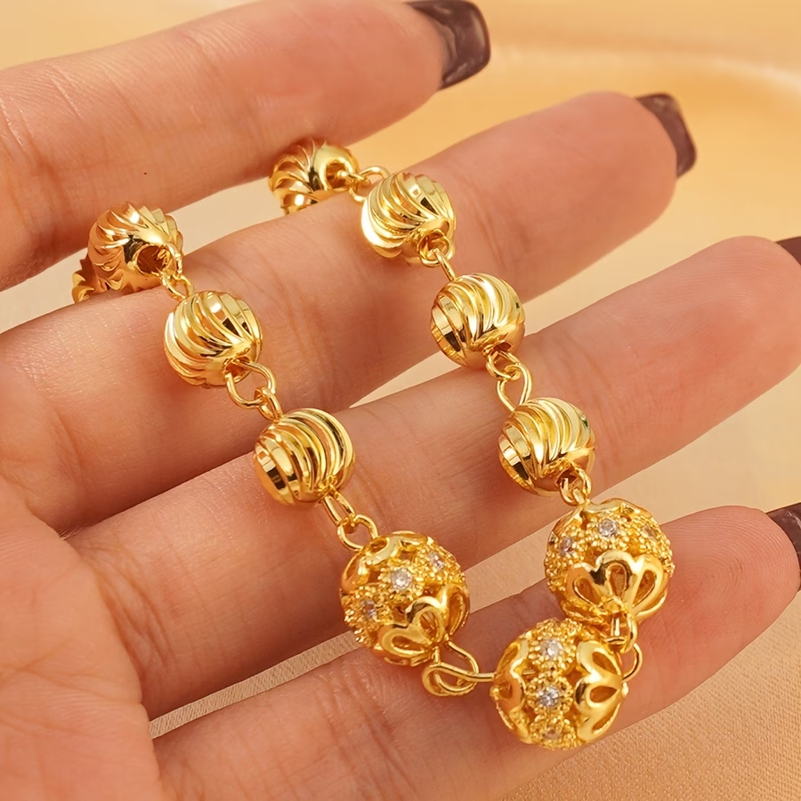 24k Gold-plated Copper Bracelet