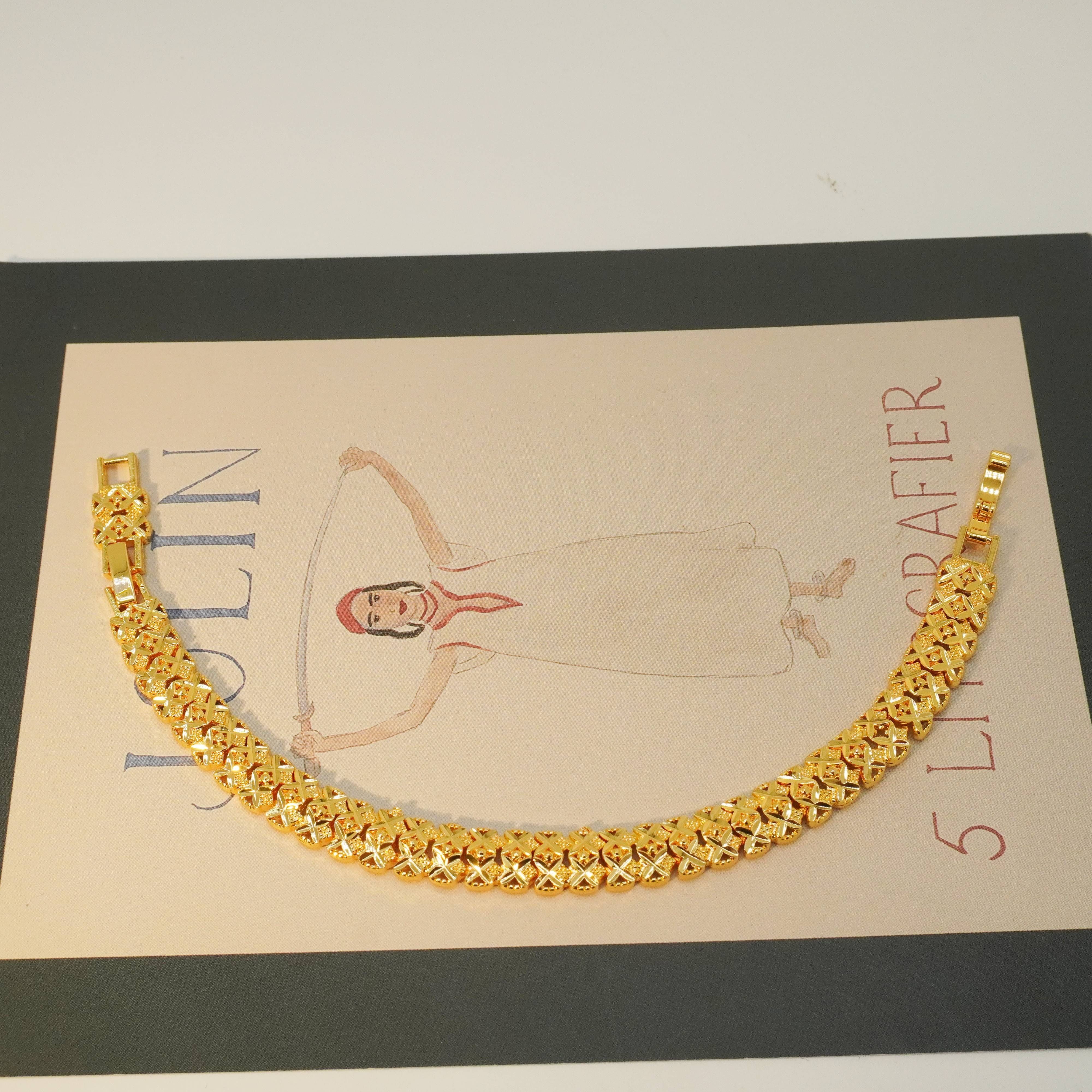 24k Gold-plated copper Bracelet