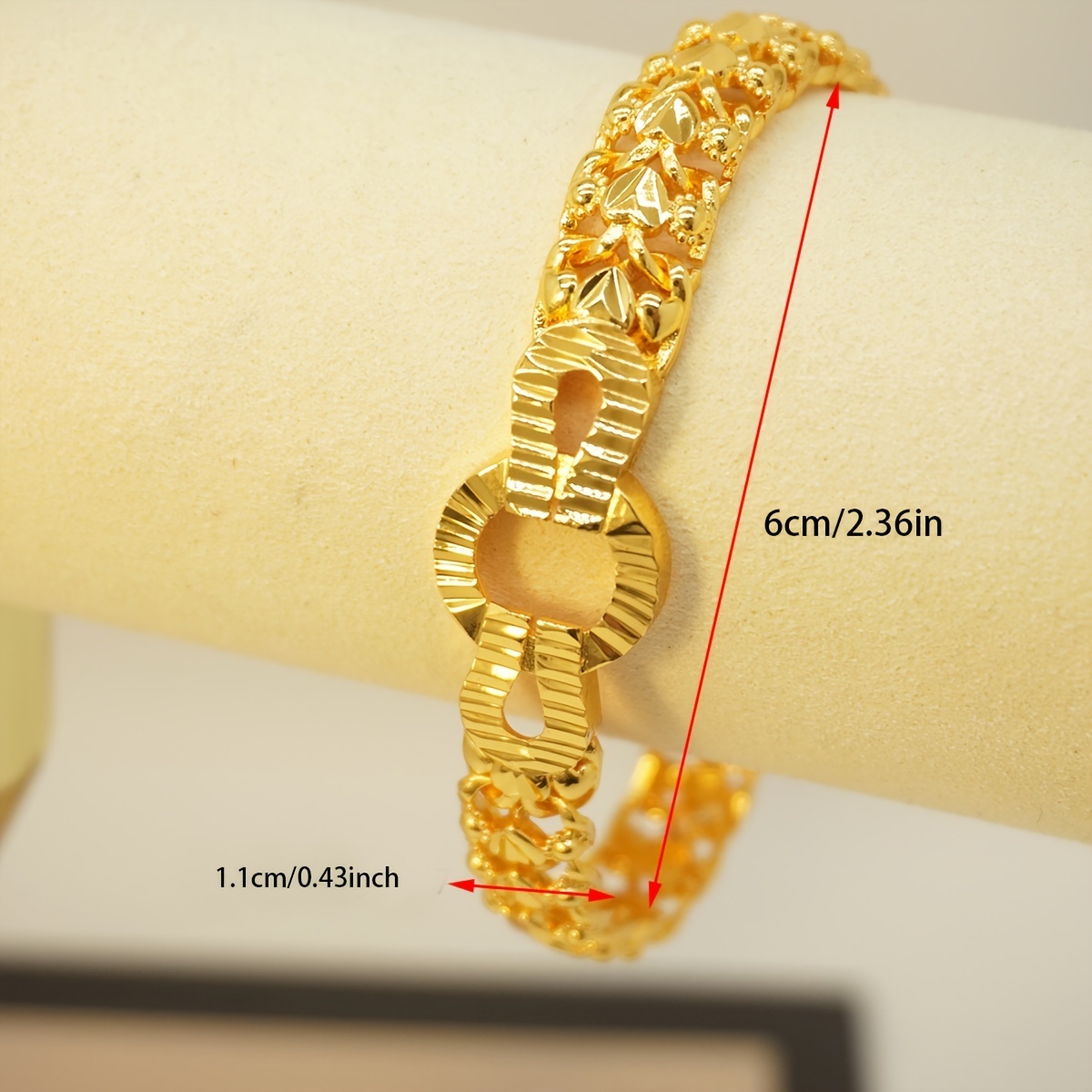 24k Gold-plated copper Bracelet