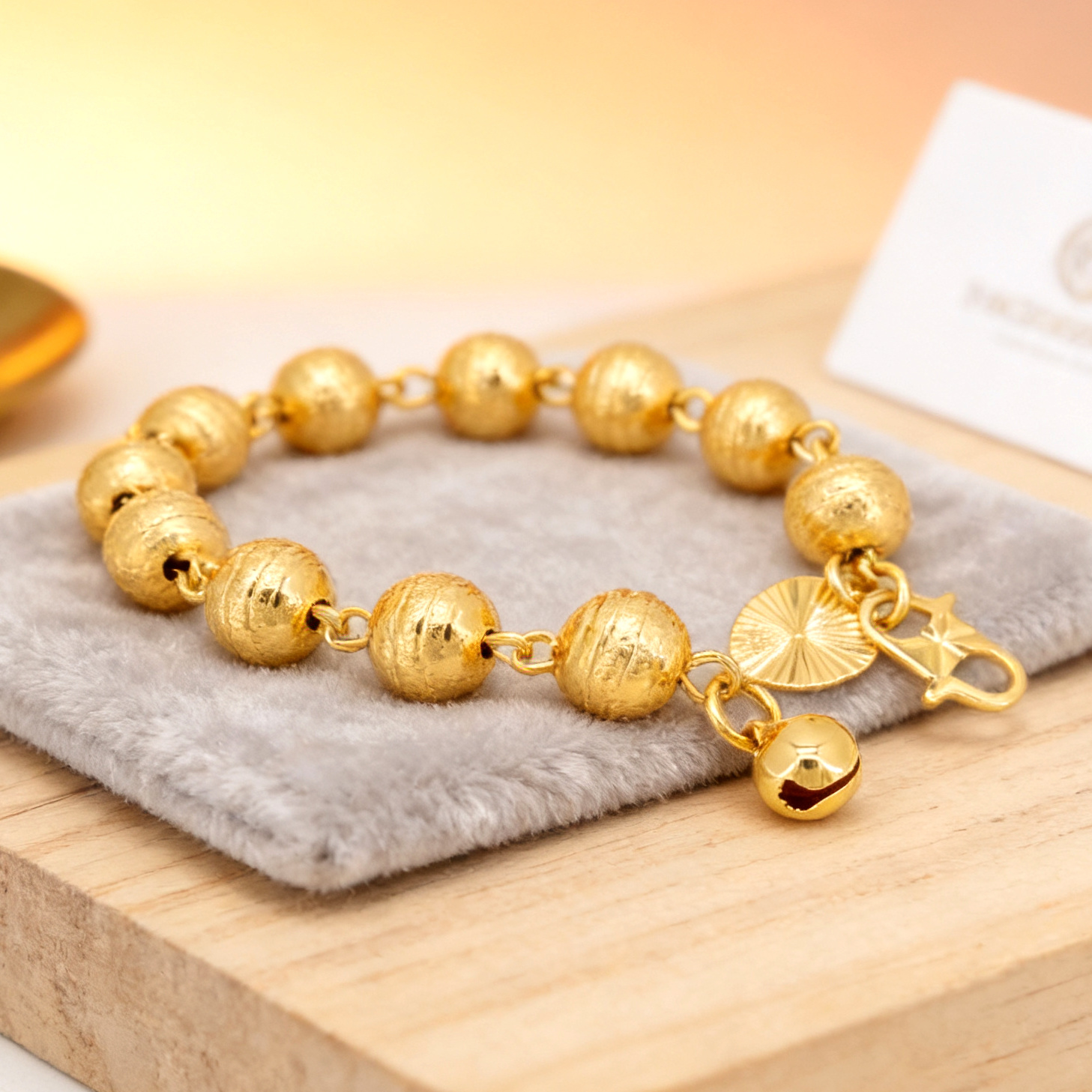 24k Gold-plated Copper Bracelet