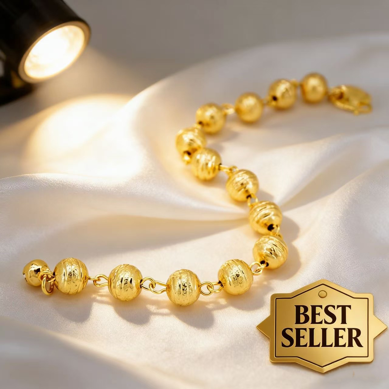 24k Gold-plated Copper Bracelet