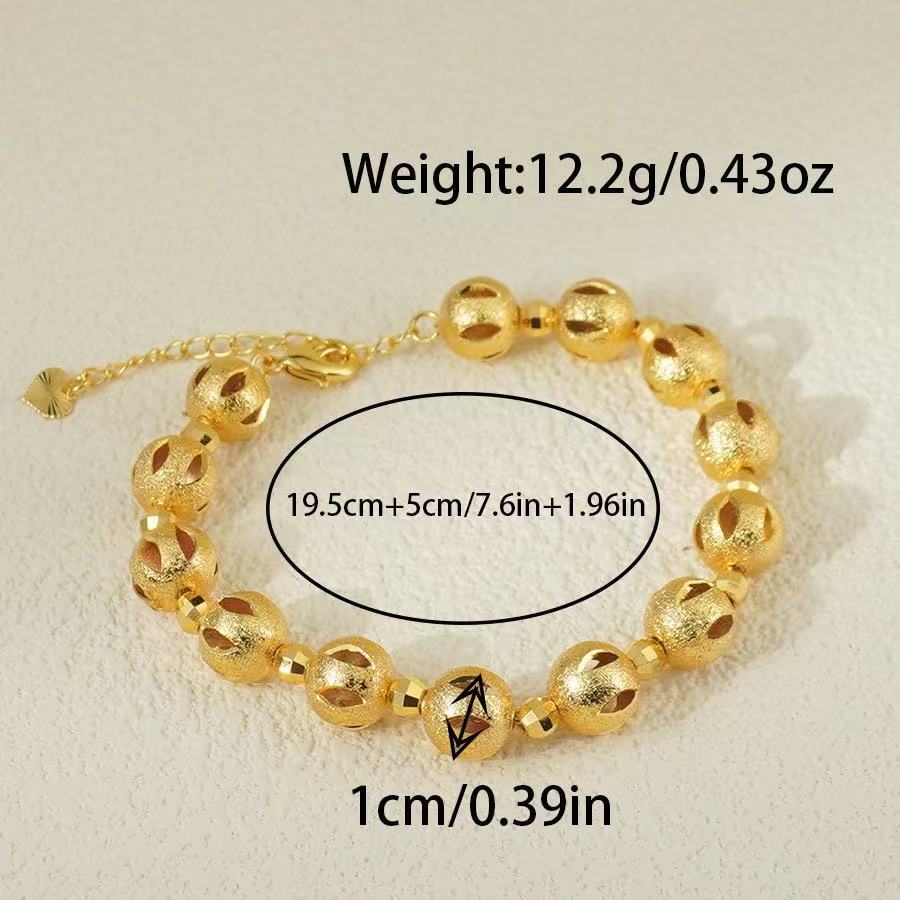 24k Gold-plated Copper Bracelet