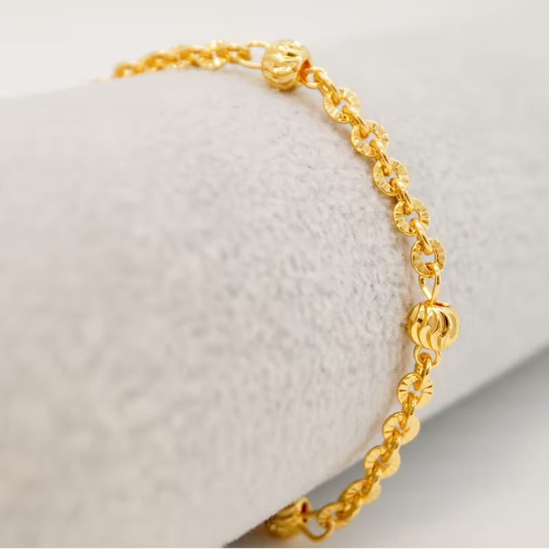 24k Gold-plated Copper Bracelet