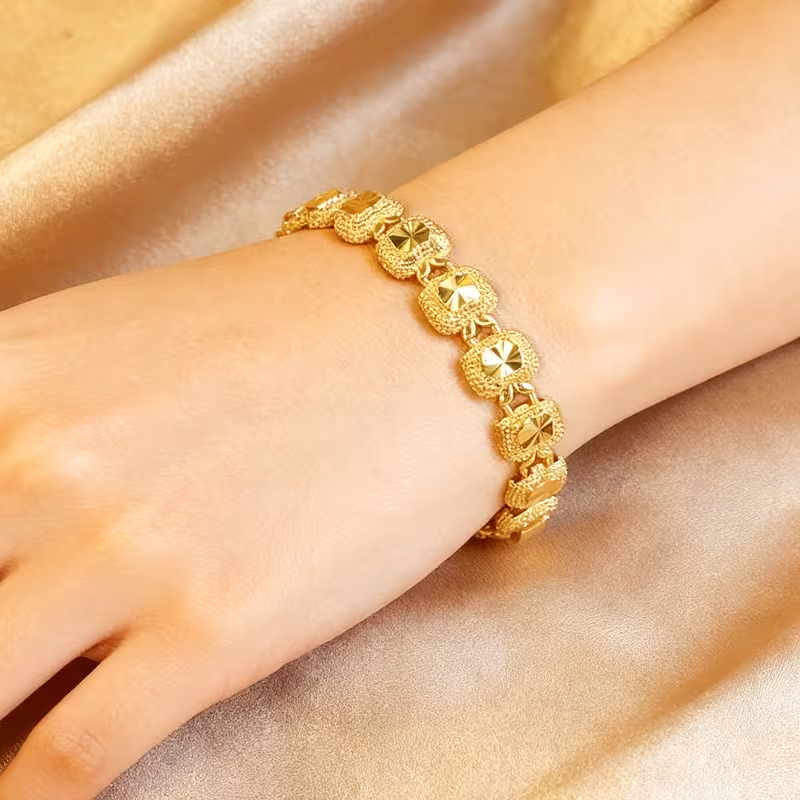 24k Gold-plated copper Bracelet