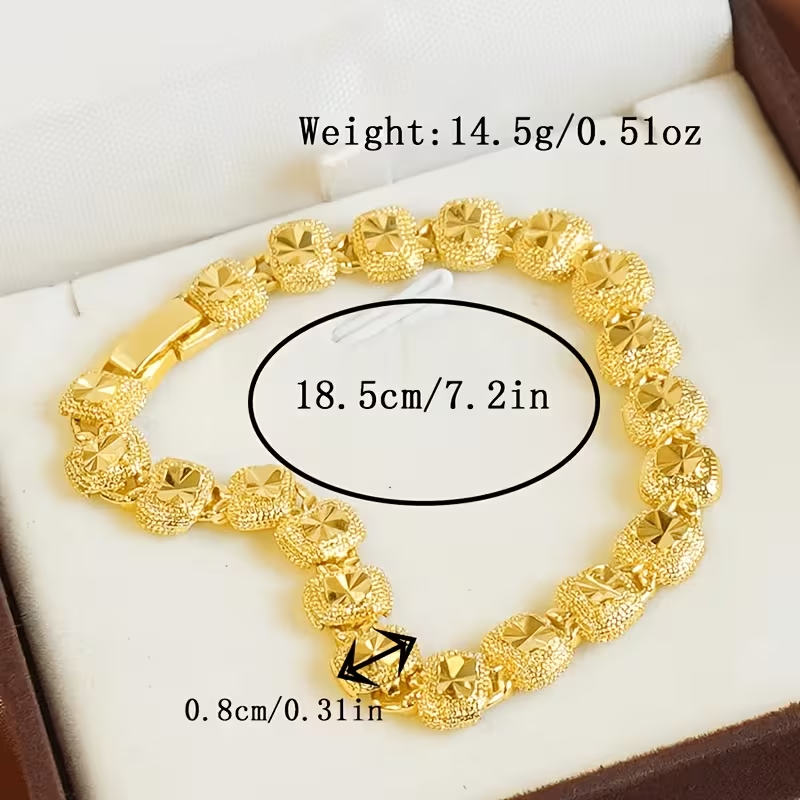 24k Gold-plated copper Bracelet