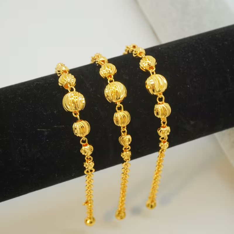 24k Gold-plated Copper Bracelet