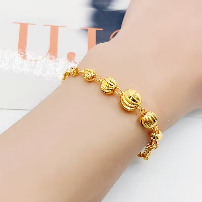 24k Gold-plated Copper Bracelet
