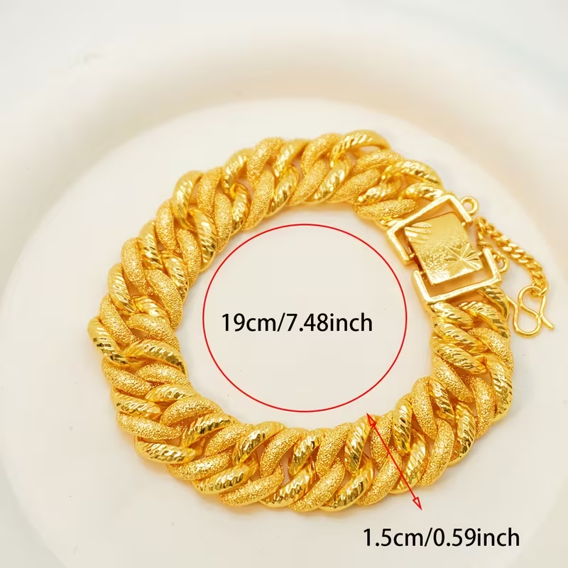 24k Gold-plated copper Bracelet