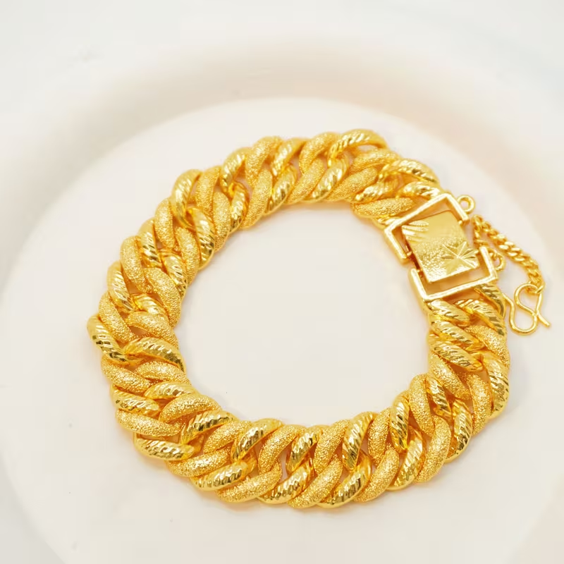 24k Gold-plated copper Bracelet