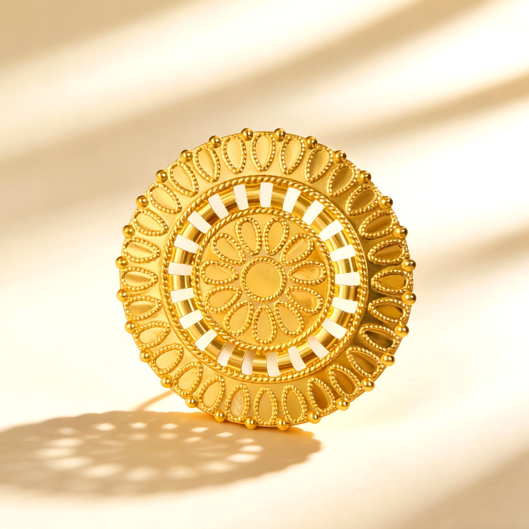24k Color Iron Gold-plated Ring