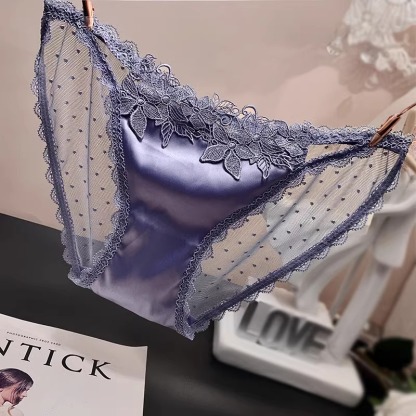 歐美時尚蕾絲性感女內褲 無痕繡花女生內褲