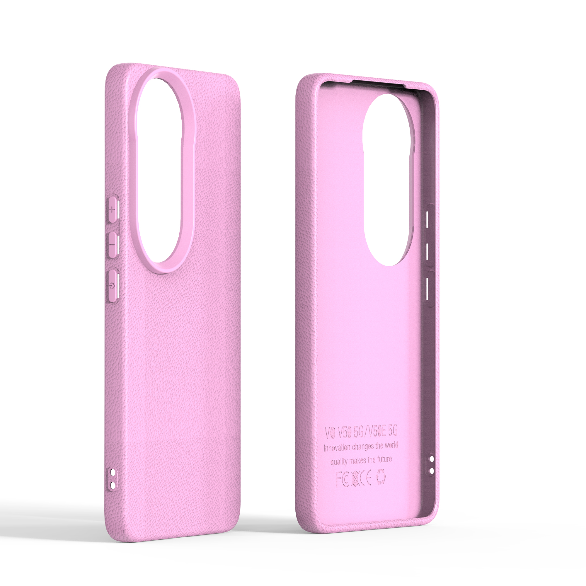 leather-texture phone case for VIVO