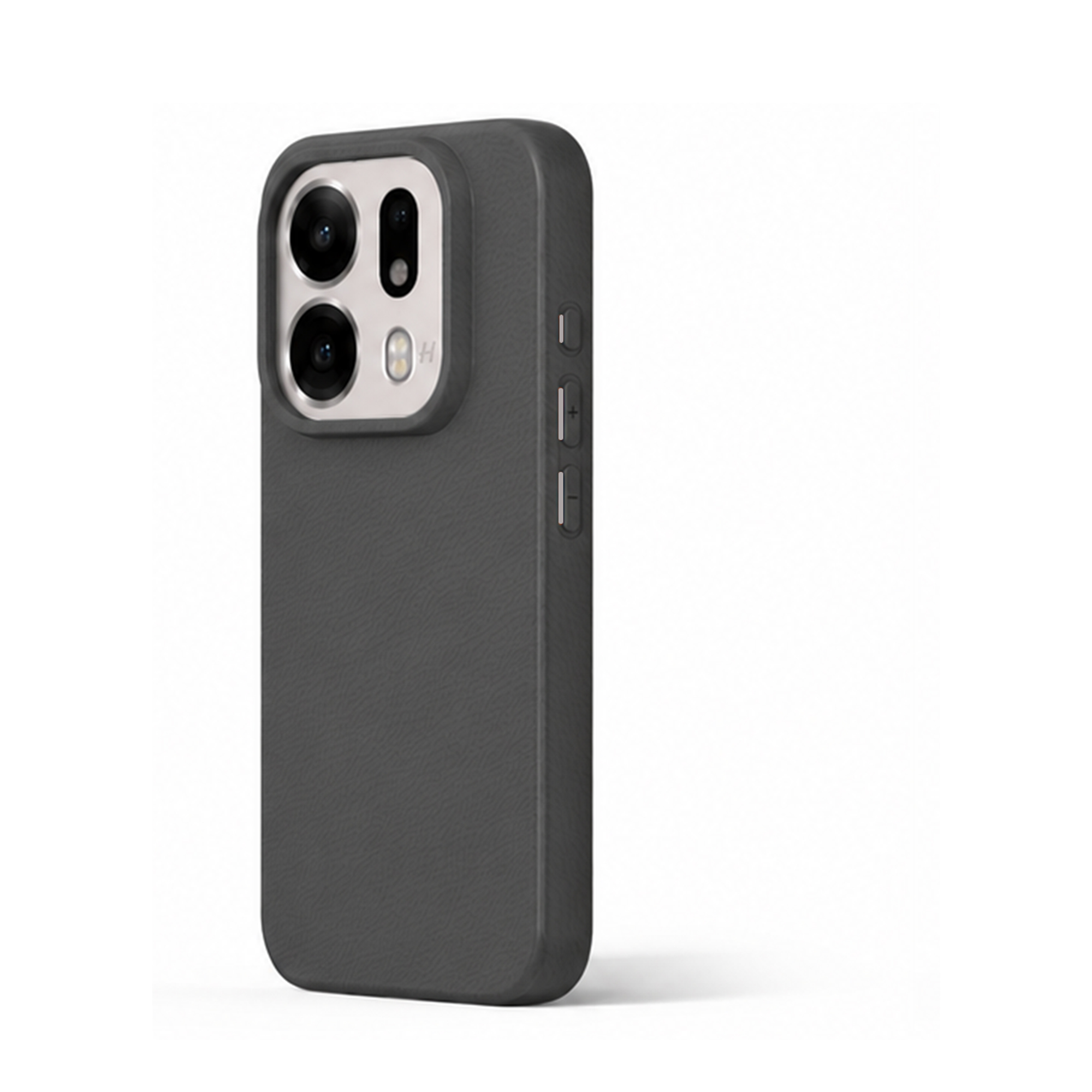 leather-texture phone case for oppo