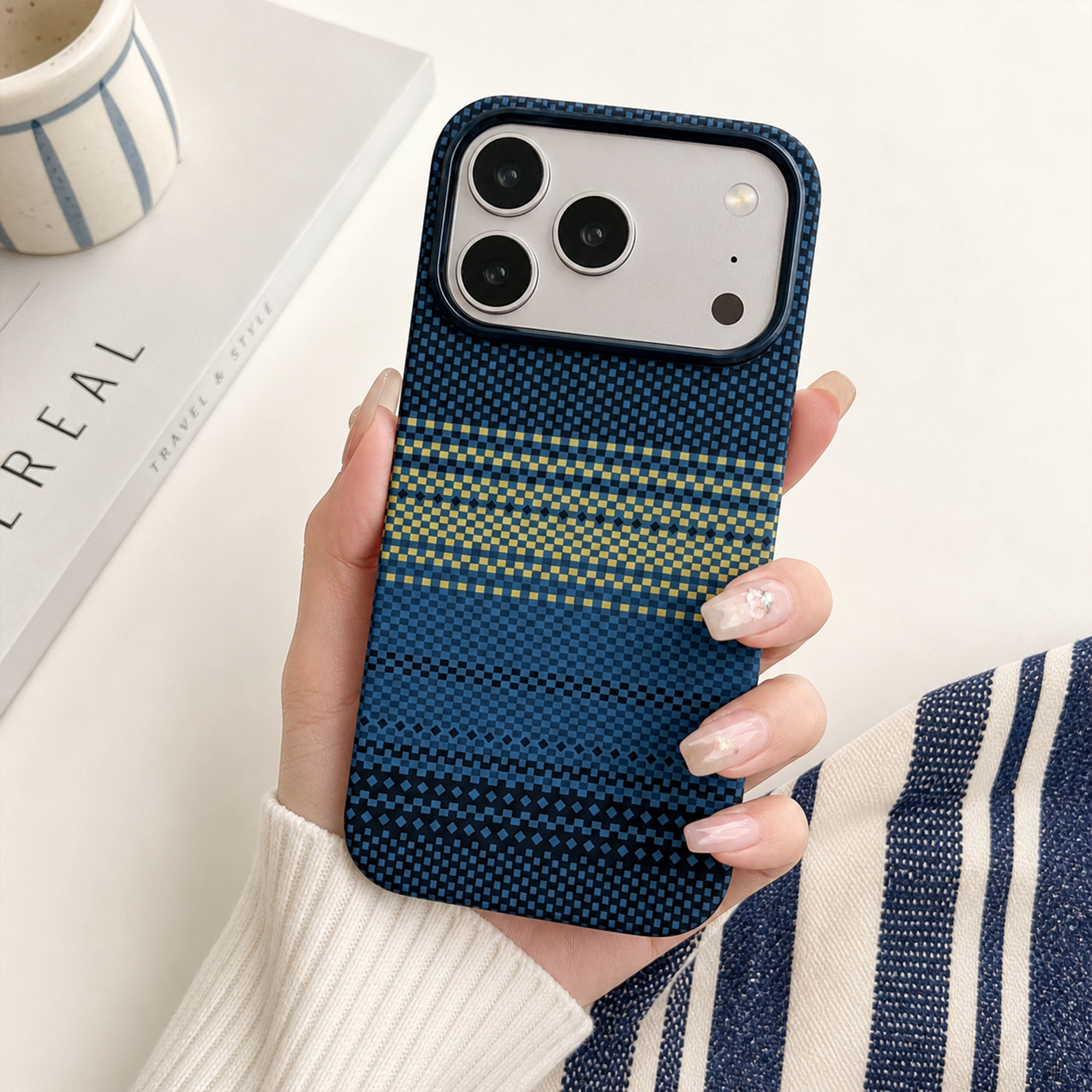 Tesiway Kevlar Magnetic Phone Case