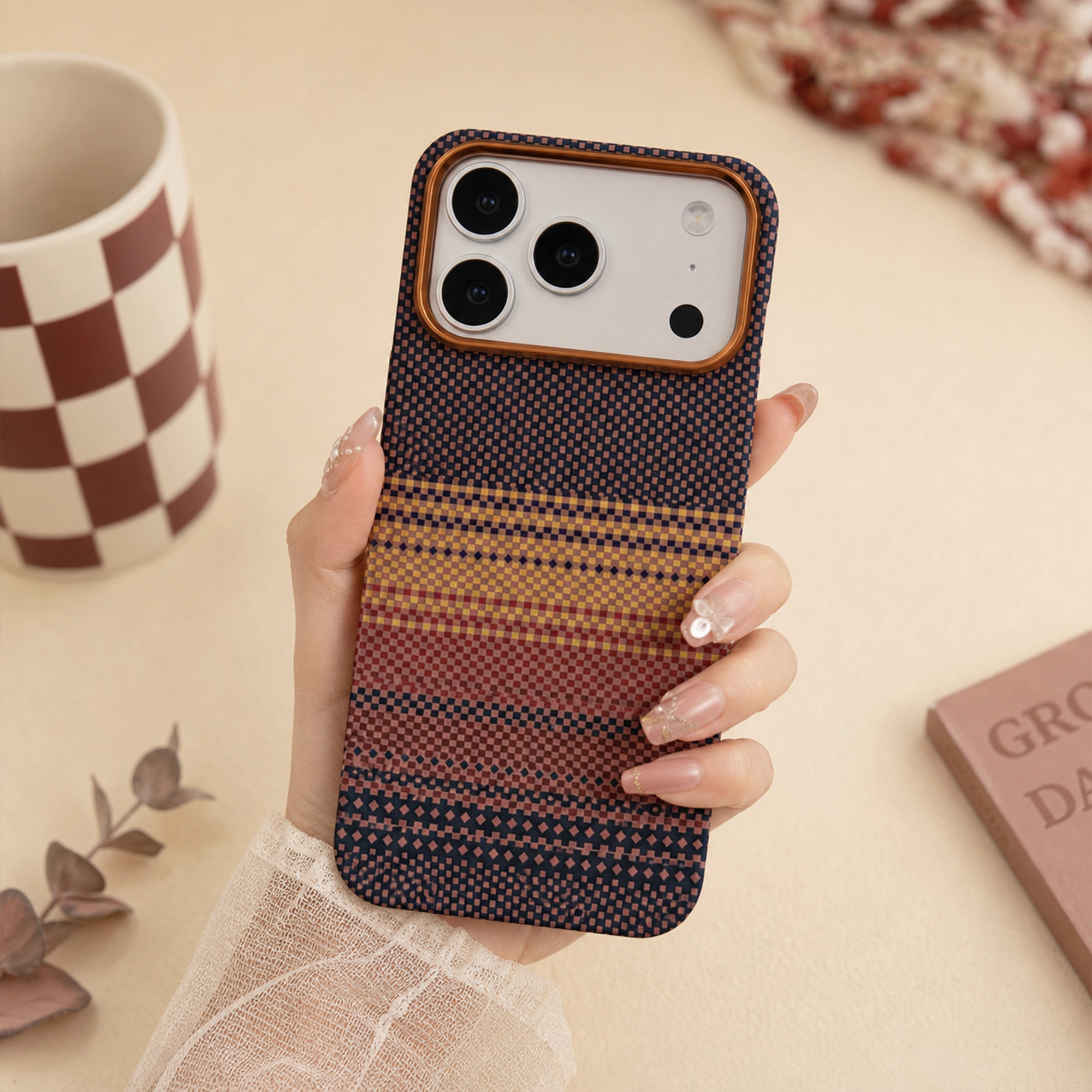 Tesiway Kevlar Magnetic Phone Case