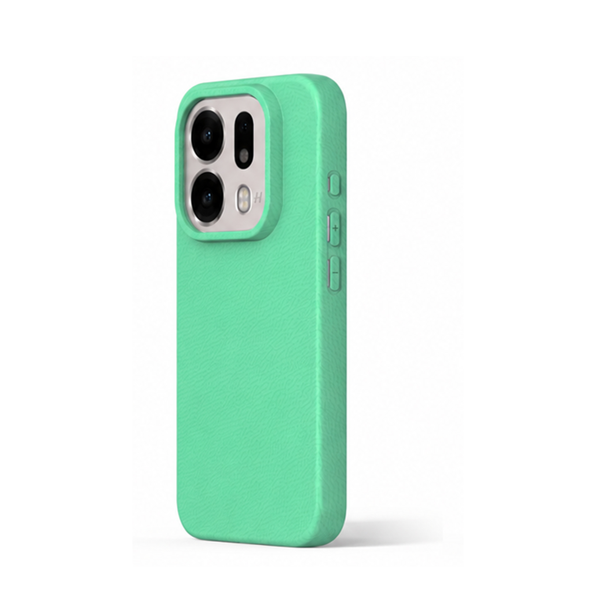leather-texture phone case for oppo