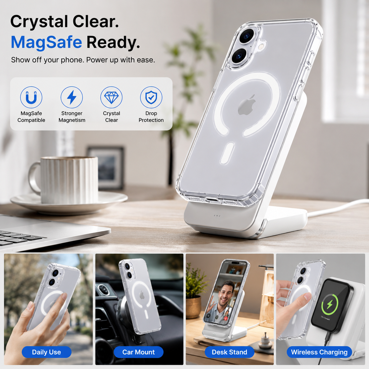 Tesiway Magnetic iPhone Case