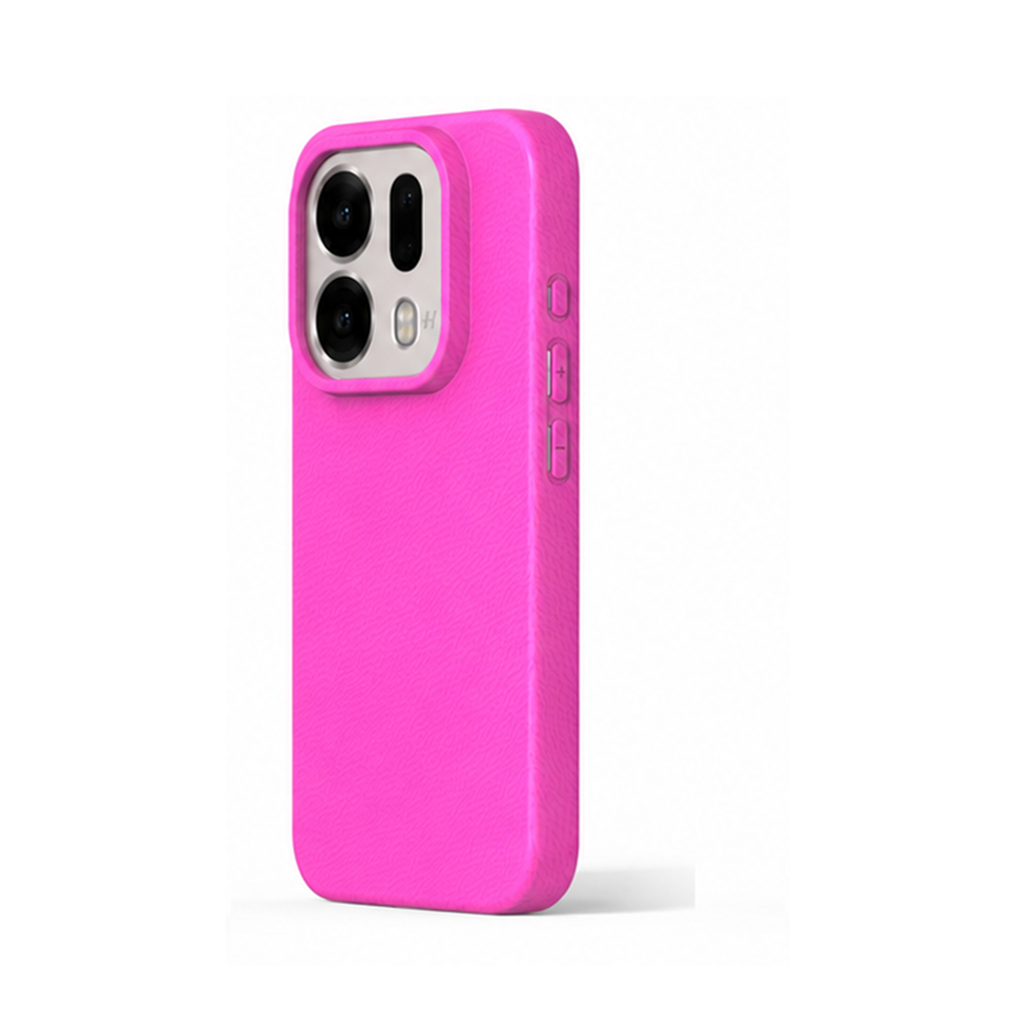 leather-texture phone case for oppo