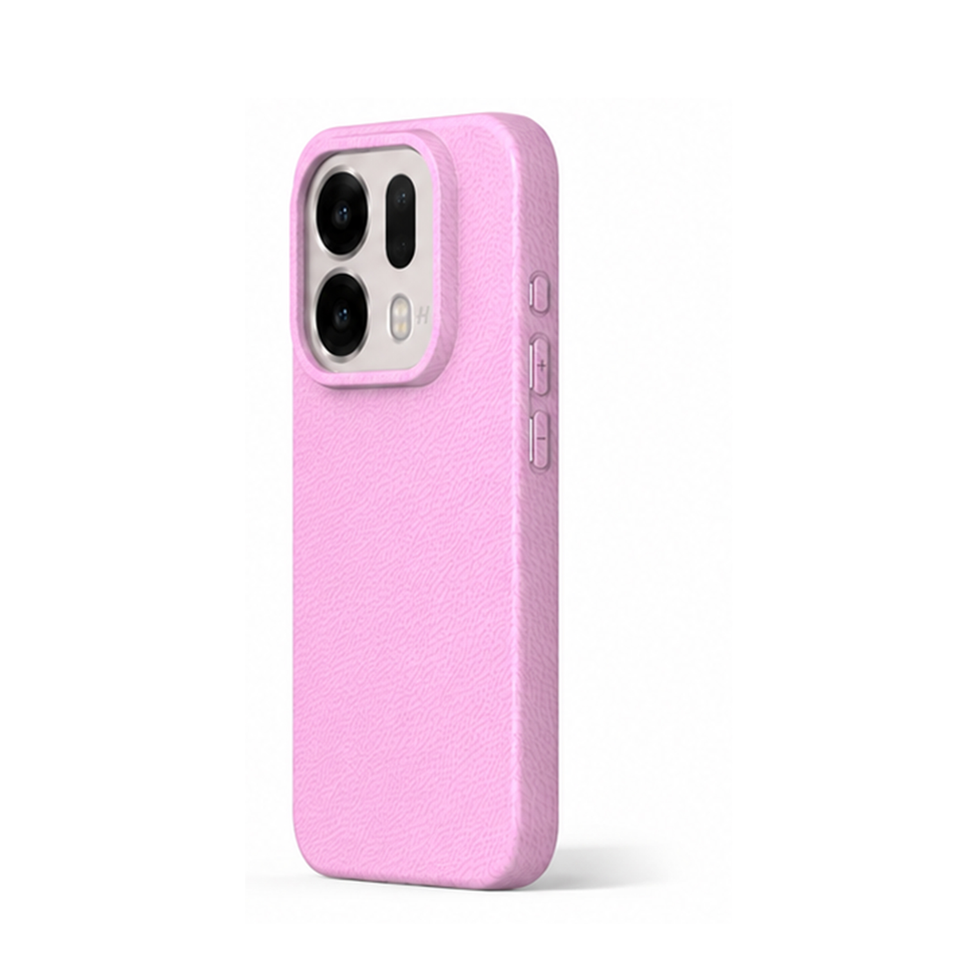 leather-texture phone case for oppo