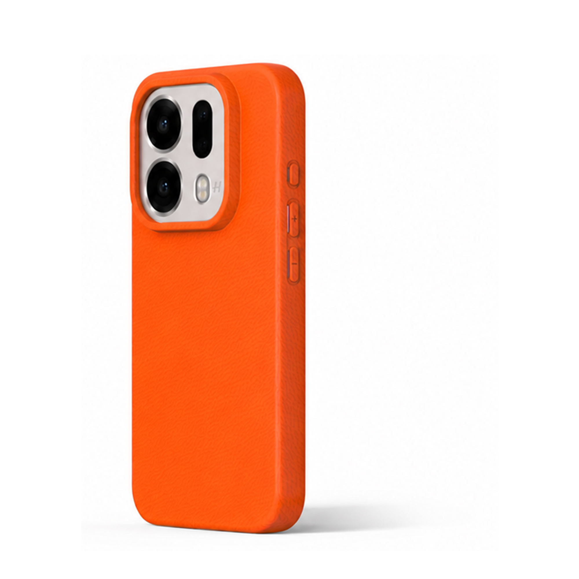leather-texture phone case for oppo