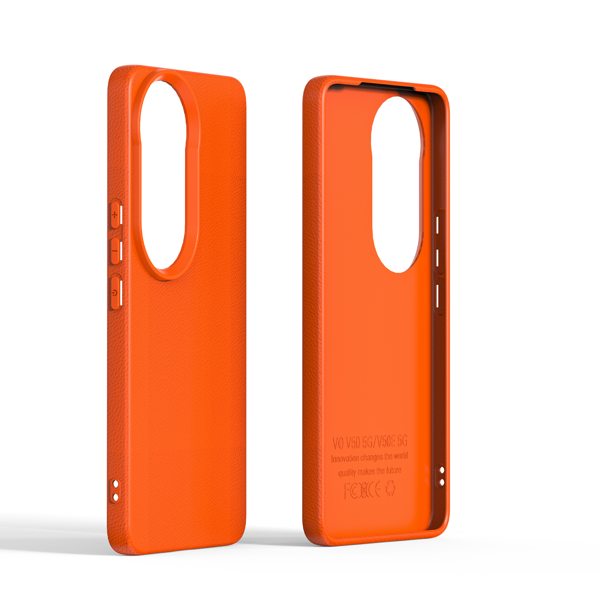 leather-texture phone case for VIVO