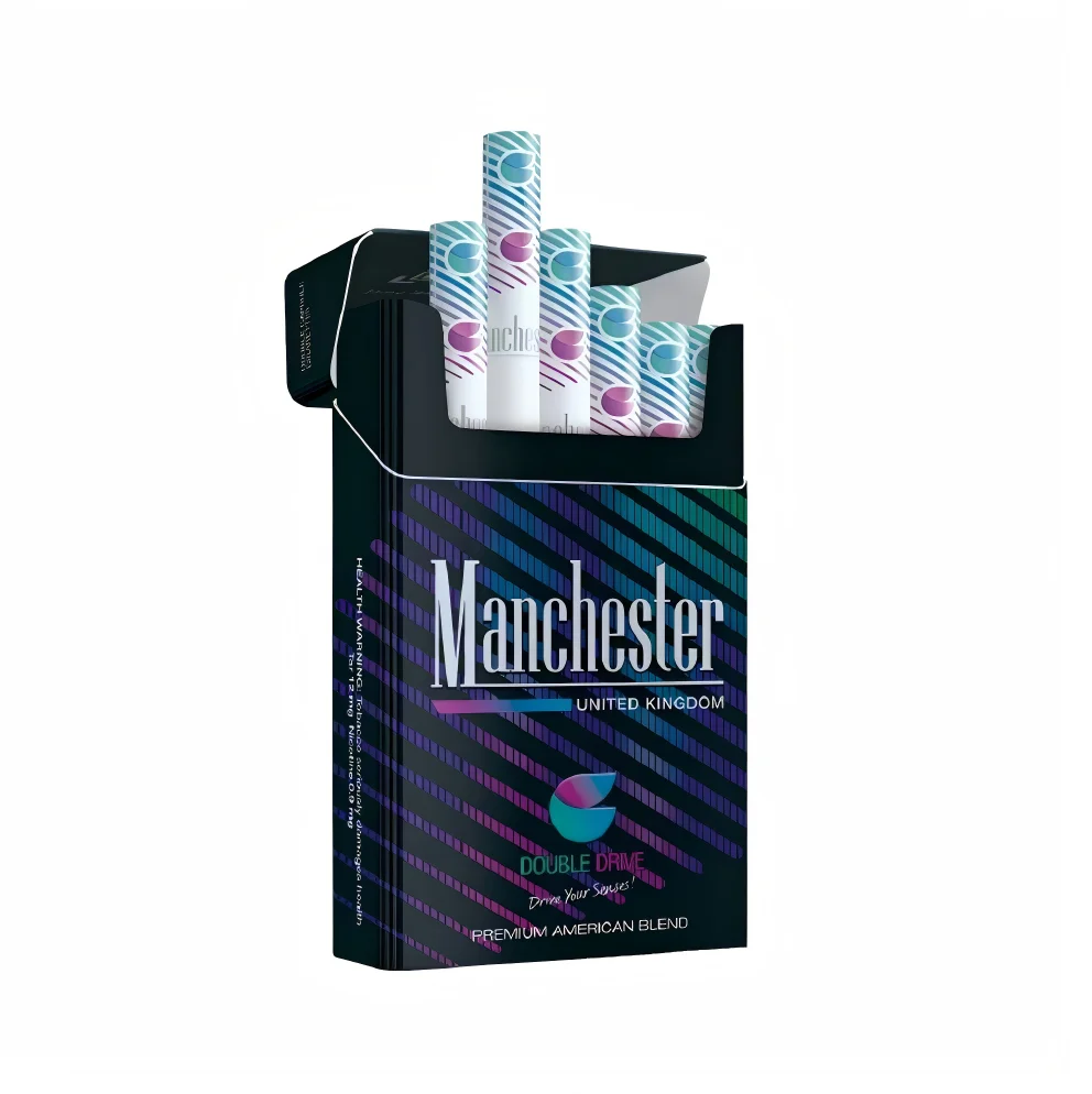 Manchester Double Drive Blueberry Mint 5mg Carton