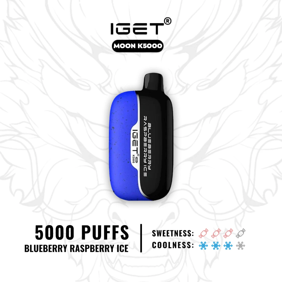 IGET MOON – BLUEBERRY RASPBERRY ICE