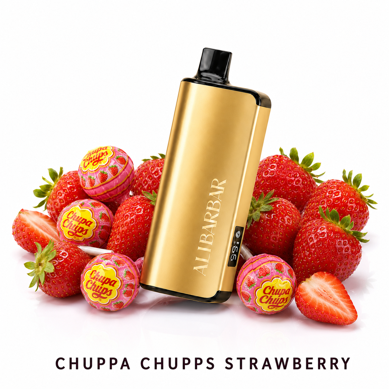 CHUPPA CHUPPS STRAWBERRY – INGOT 9000