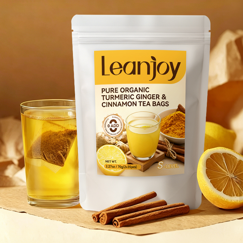 LeanJoy® Turmeric Ginger Cinnamon Tea