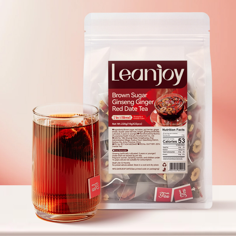 LeanJoy® Brown Sugar Ginseng Ginger Jujube Tea