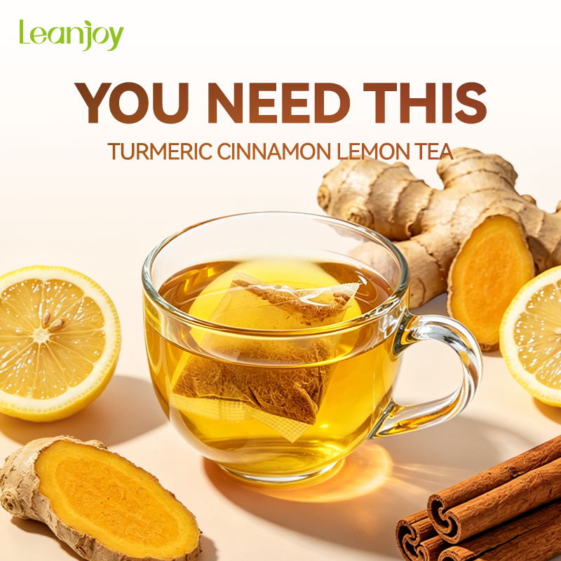 LeanJoy® Turmeric Ginger Cinnamon Tea