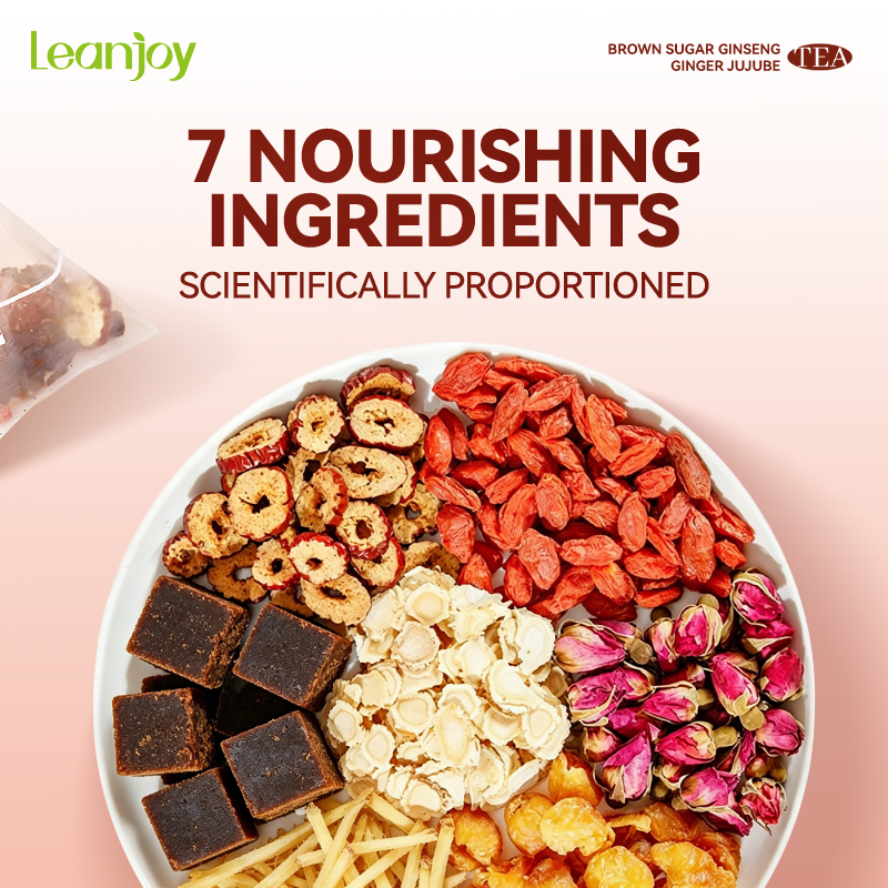 LeanJoy® Ginseng Ginger Date Tea
