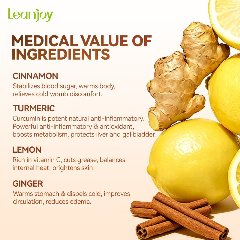 LeanJoy® Turmeric Ginger Cinnamon Tea
