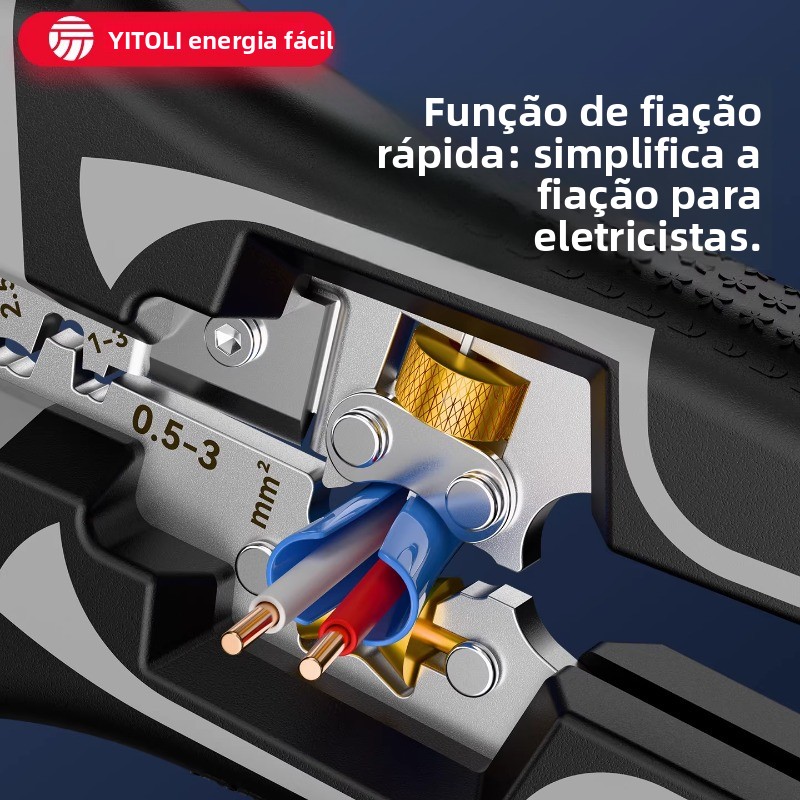 ⚡Descascador automático de fios｜Ferramenta de decapagem eficiente em 1 segundo