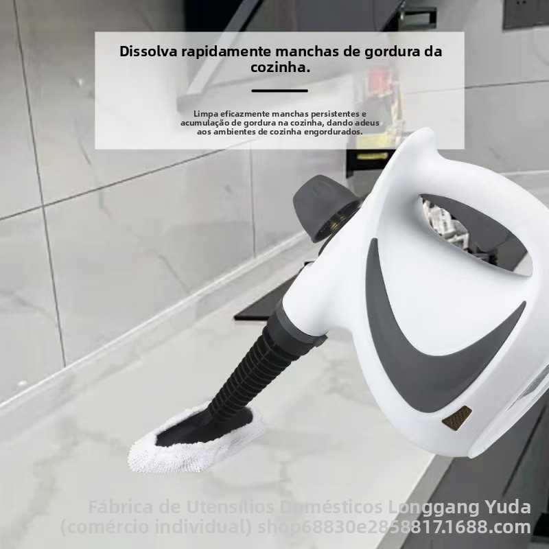 ✨ Limpeza profunda sem esforço! O poderoso limpador a vapor para sua casa 🚿