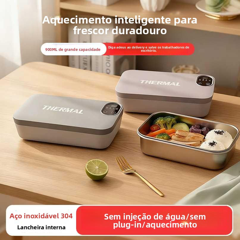 🍱 Comida quente em qualquer lugar! A marmita térmica que facilita o seu dia