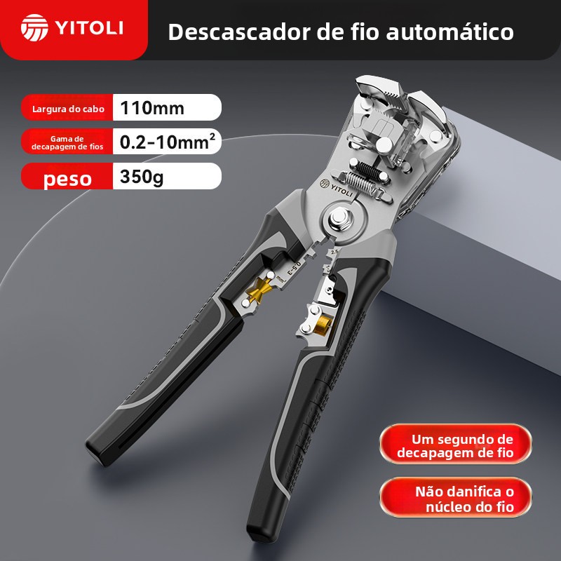 ⚡Descascador automático de fios｜Ferramenta de decapagem eficiente em 1 segundo