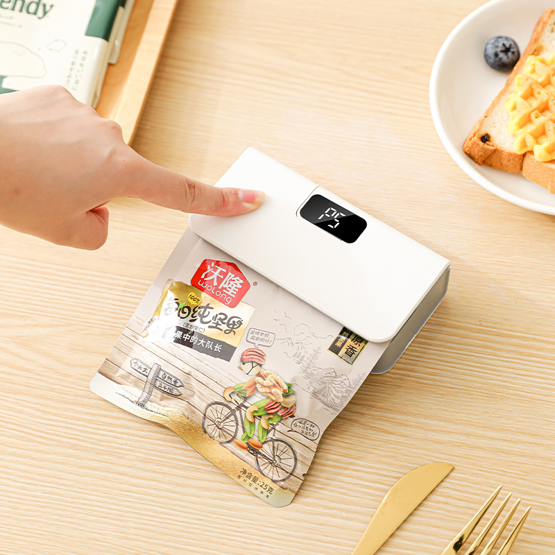 🥩 Mantenha seus alimentos frescos por mais tempo! Seladora a vácuo inteligente 🍪