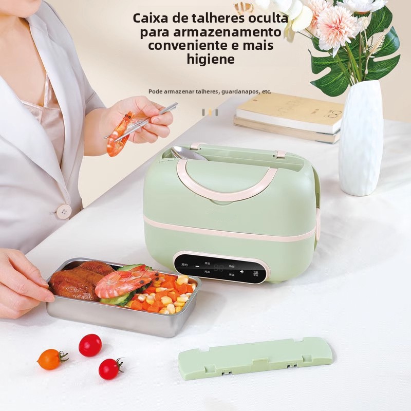 🍱 Comida quente todos os dias! A marmita elétrica inteligente que facilita a sua rotina